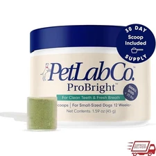 Dog Dental Powder Breath Freshener Tartar Control Oral Care Small Dogs New