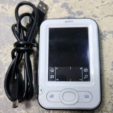 Palm Z22 White Handheld Touchscreen PDA Palm OS Working Color Screen Cable