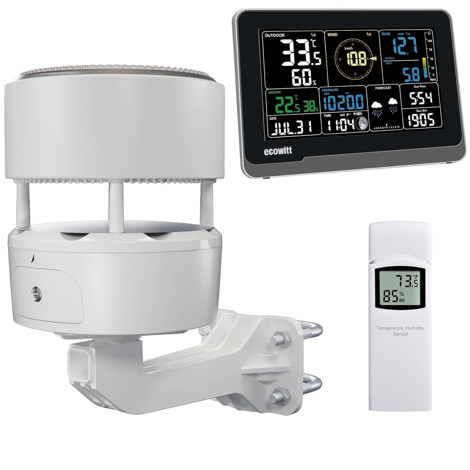 Kit, Includes Ws3900 Indoor Display Console, Ws85 Outdoor Sen...