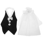  4 Pcs Hochzeit Weinflaschen Abdeckung Hochzeitsfeier -Requisiten