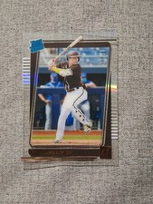 2021 Clearly Donruss Gold Rated Rookies Ha-Seong Kim RC #D 01/10  FIRST ONE MADE
