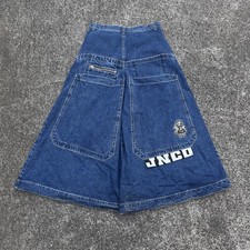 JNCO Wide Leg Raver Jeans Size 34x31 Black Vintage Y2K Denim Tiger Brand 22in