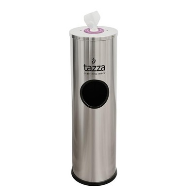 Gym Equipment Wipe Dispenser with Stainless Steel Floor Stand