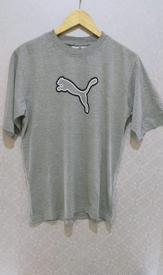 Puma Jungen Kurzarm T-Shirt Baumwolle Farbe Grau