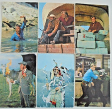 Winnetou Teil 1 - sechs Postkarten