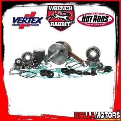 WR101-010 KIT VILEBREQUIN + PISTON + ACCESSOIRES WRENCH RABBIT HONDA CR 80R 1992 - Photo 1/4