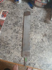 Vintage 16" Heller Double Sided Farrier's Rasp - Horse Logo - Hoof - Made in USA