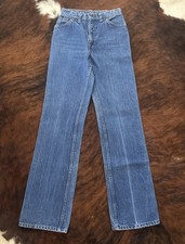 Vtg 70  s Levi  s Orange Tab California Straights Jean 26X32  Need Zipper Repair