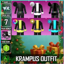 World Zero WZ - 7 PACK - KRAMPUS OUTFIT - XMAS PACK BONUS: ANTI SLEIGH