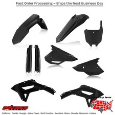 ACERBIS PLASTIC KIT- FULL BLACK Honda CRF450RX CRF250RX 2021-2024 2861800001