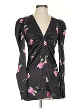 Ganni Women Black Cocktail Dress 34 eur
