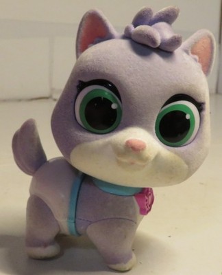 Disney Junior T.O.T.S Fuzzy Flocked Kiki the Cat Toy Figure 4'' GUC Used Pretend
