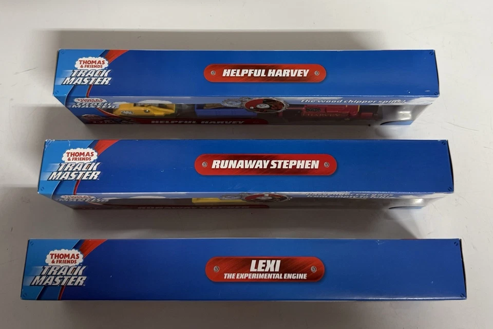 Thomas & Friends 2017 Trackmaster Runaway Стивен, Полезный Харви и Лекси новые в коробке - Изображение 3 из 4