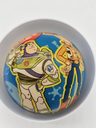 De Colección Hedstrom Toy Story Buzz Lightyear Woody 3” Bola Espuma Dañada “Los juguetes están de vuelta” - Imagen 4 de 7