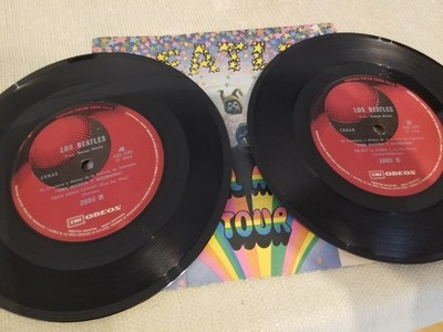 Beatles Gira magica y misteriosa argentina EP vinyl