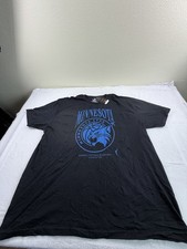 WNBA Minnesota Lynx Mens Fanatics Brand Black Sz 2XL Shirt Brand New $35
