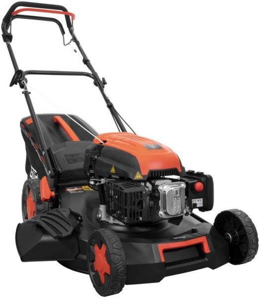 Tondeuse thermique autotractée 51cm Güde Big Wheeler avec bac collecteur et kit mulching