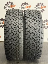 2x 265 65 R18 122/119R BFGOODRICH ALL TERRAIN T/A M+S 6-7+MM OLD STOCK TESTED