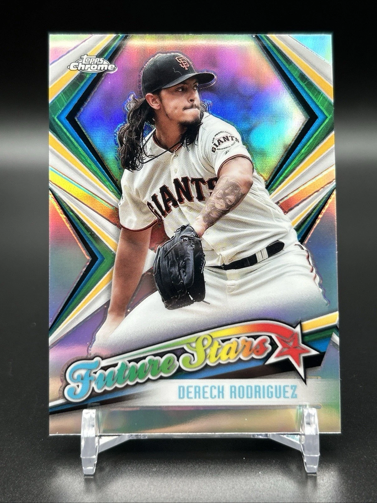 Dereck Rodriguez trading card