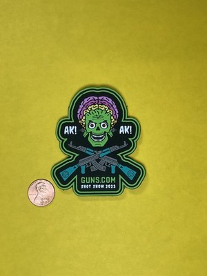 Shot Show Patch Mars Attacks Guns.com￼