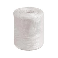 4 Inch x 99Ft Fiberglass Cloth Roll Non-Adhesive Woven Cloth Strip for Repair