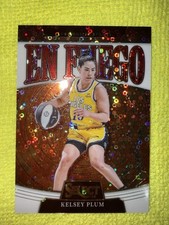 2025 WNBA Select Kelsey Plum /75 En Fuego White Disco #12 SP