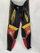 Gary Fisher Men’s Motocross Racing Pants Black and Red Size 32 Pre-Owned 