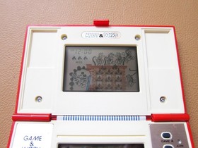 NINTENDO Mickey & Donald Game and Watch in Excellent Condition (DM-53) 1982