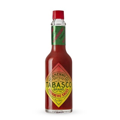 TABASCO  Brand Habanero Sauce, Spicy & Fruity 2 Fl Oz (Pack of 1), orange