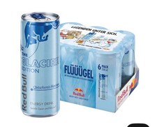 6x Red Bull - Gletschereis-Himbeer, The Glacier Edition 250ml Dose