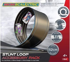 Image of Micro Scalextric Track Extension Pack - Stunt Loop | BNIB