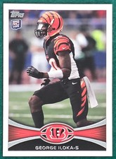 George Iloka - 2012 Topps #206 - Cincinnati Bengals Rookie Football Card