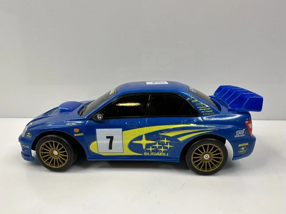 2006 Tyco Subaru Impreza WRX RC Car #7 WRC Blue HTF - Image 2 of 4