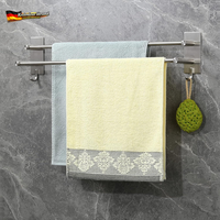 Handtuchhalter Ohne Bohren Edelstahl 2X60Cm Wandmontage Selbstklebend Badezimmer