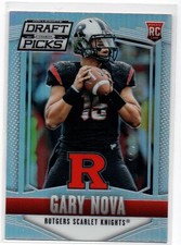 2015 Prizm Draft Picks Silver #185 Gary Nova Rutgers Scarlet Knights RC zz