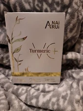 ANAI RUI Turmeric Skincare Set Vitamin C Clay Mask, Facial Oil & Cleanser 4 Acne