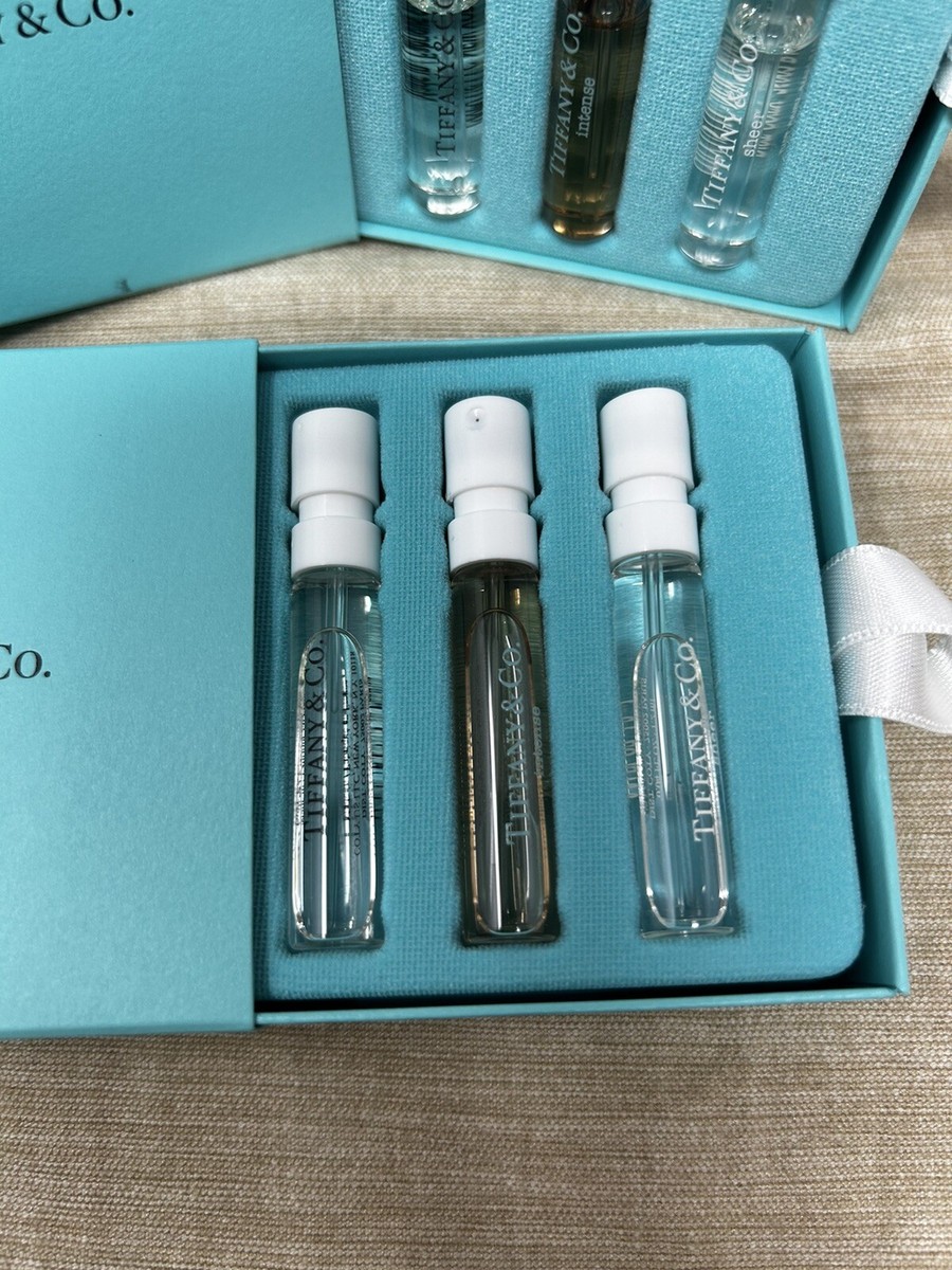 Tiffany & Co Eau De Parfum, Intense & EDT Collection 3p Sample