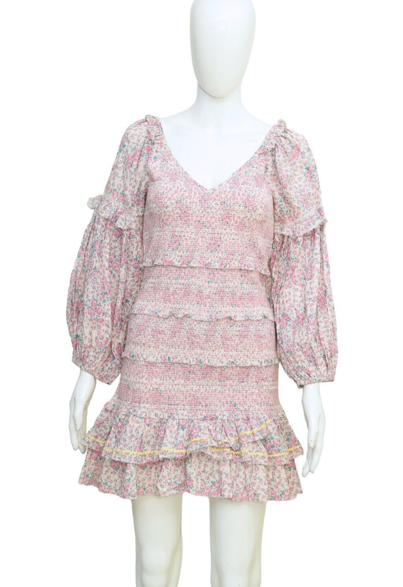 loveshackfancy ensley mini dress LoveShackFancy Women's Ensley Mini Dress