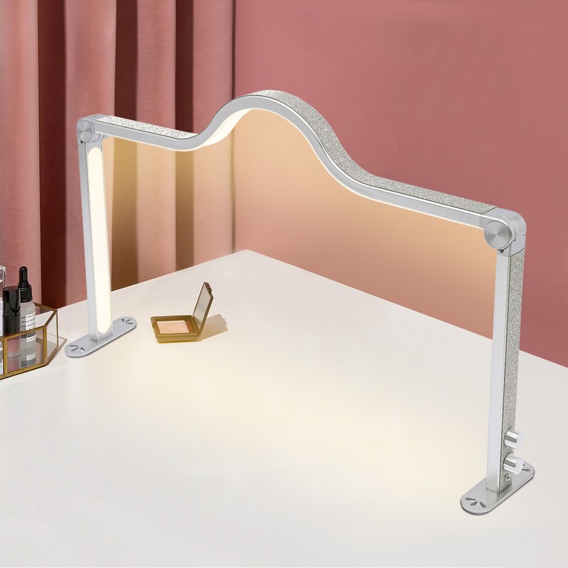 Nail Tech Lamp for Desk Dimmable Foldable 36w Manicure Lamp 3 Modes 4000K-6000K
