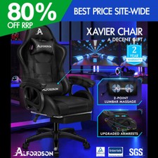 Immagine di Sedia gaming con massaggio ALFORDSON a soli 126€!