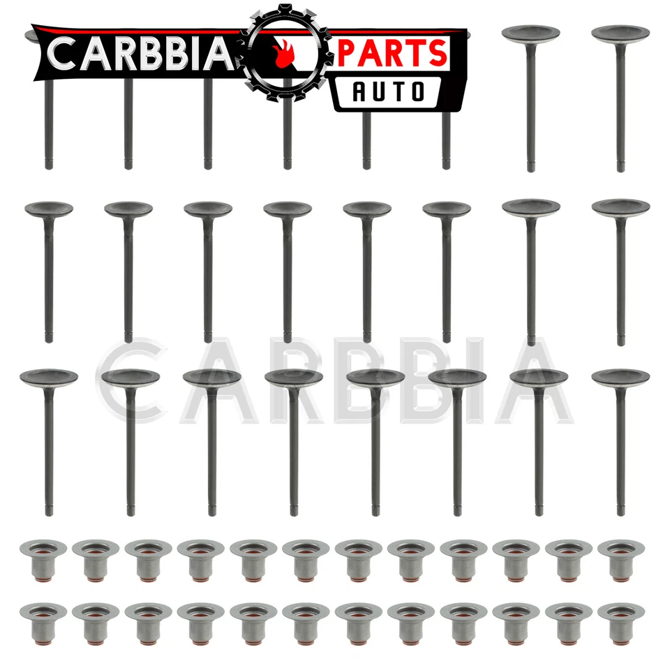 Kit de 24 válvulas de admisión y escape del motor 12575351 12575354 para Pontiac G6 Torrent Foto 2 de 4