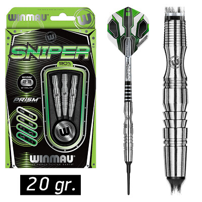     WINMAU Dart - Sniper 90% Tungsten 2014. 20 gr Soft Dartpfeile Softdarts