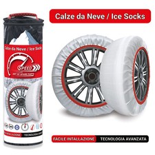 Calze da Neve SPEED Omologate Auto Taglia XL - Massima Aderenza - Miniatura 2