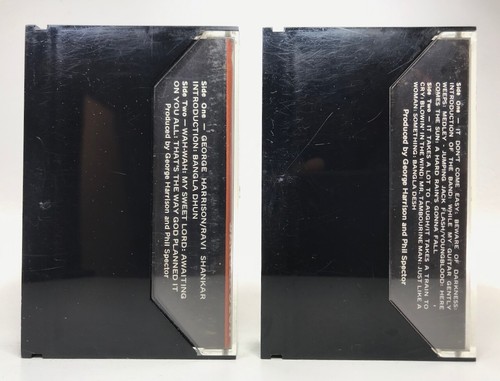 George Harrison CONCERT FOR BANGLADESH Cassettes ZT31231/2 **1ST ISSUE 1972** - Picture 4 of 16