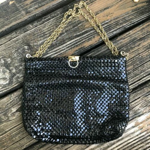 Multi-Color Whiting & Davis Metal Vintage Bolsas, Bolsos y estuches