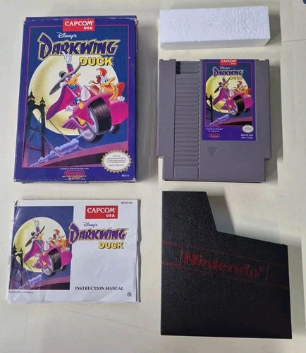 Disney's Darkwing Duck Nintendo NES 1992 Complete in Box CIB w/ Manual AUTHENTIC