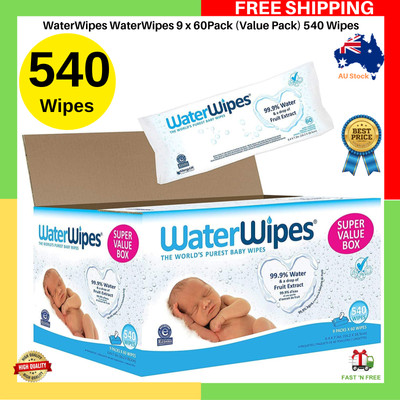 coles waterwipes
