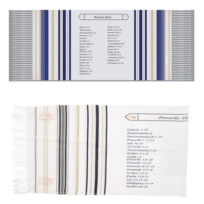 Tallit Prayer Shawl Regular Size 20x71inch with Tassles Scarf Wrap Gifts for Men