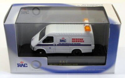 Lledo Diecast Van Appx 8cm Long IN0750 - Ford Transit - RAC