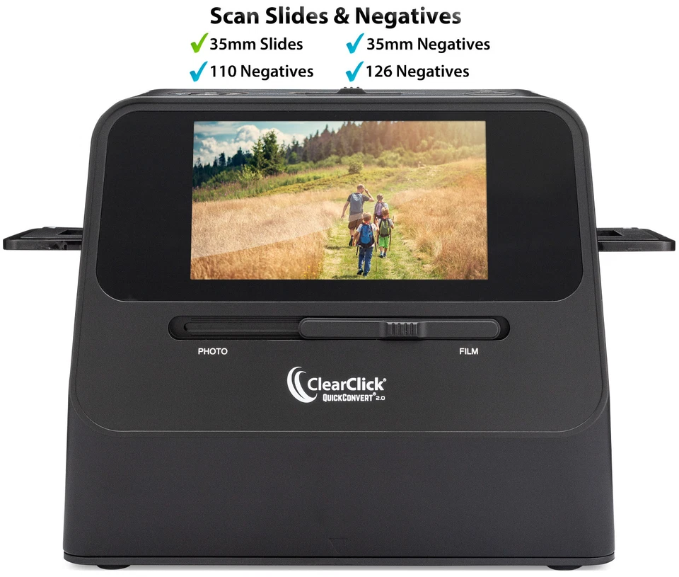 ClearClick 14 MP QuickConvert 2.0 Portable Photo, Slide, Film, Negative Scanner - Image 3 of 4